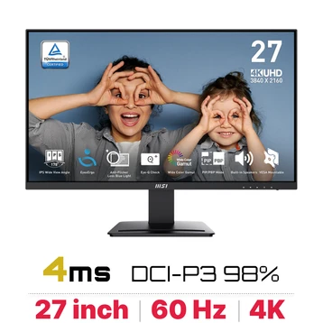 Màn hình MSI Pro MP273U 27 inch - Đã Kích Hoạt