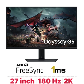 Màn hình Gaming Samsung Odyssey LS27DG502EEXXV - Cũ Trầy Xước
