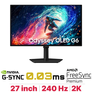 Màn hình Gaming Samsung Odyssey OLED G6 G61SH LS27HG612SEXXV 27 inch - Đã Kích Hoạt
