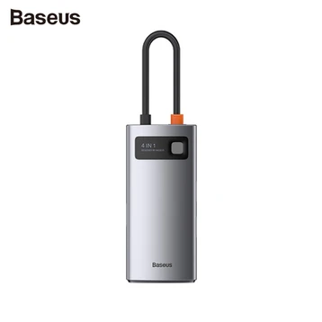 Hub Baseus Metal Gleam Type-C 4 trong 1 - Cũ