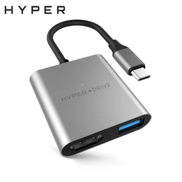 Hub HyperDrive HDMI 4K 3 in 1 HD259A - Cũ