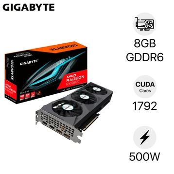 VGA Gigabyte Radeon RX 6600 Eagle 8GB GDDR6 GV-R66EAGLE-8GD