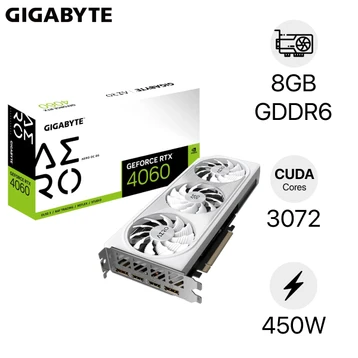 Card màn hình GIGABYTE GeForce RTX 4060 AERO OC 8GB N4060AERO