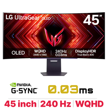 Màn hình Gaming LG UltraGear OLED 45GS95QE-B 45 inch - Đã Kích Hoạt