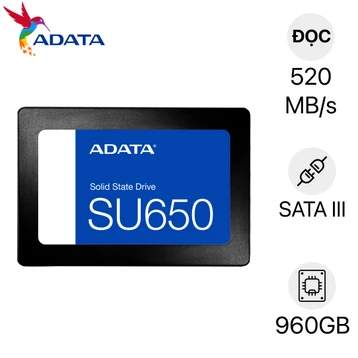 Ổ cứng SSD ADATA SU650 SATA III 2.5" 960GB