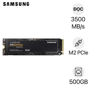 Ổ cứng SSD Samsung 970 Evo Plus Pcie NVMe 500GB