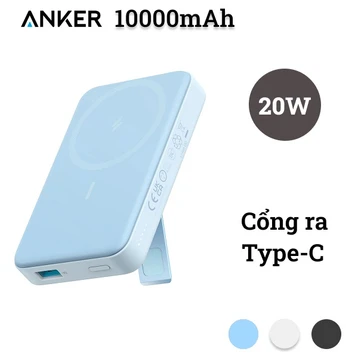 Pin sạc dự phòng Anker 633 Magnetic A1641 10.000mAh 20W - Cũ