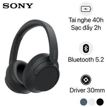 Tai nghe Bluetooth chụp tai Sony WH-CH720N - Cũ 