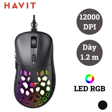 Chuột Gaming có dây Havit MS955 RGB