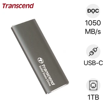 Ổ cứng di động SSD Transcend ESD265C 1050MB/s 1TB