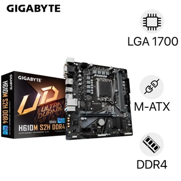 Mainboard Gigabyte H610M S2H DDR4