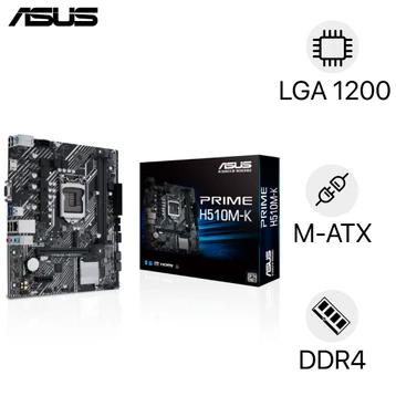 Mainboard ASUS Prime H510M-K- Cũ