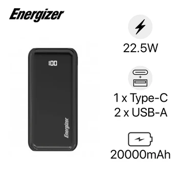 Pin sạc dự phòng Energizer PD 18W 20.000mAh UE20011PQ