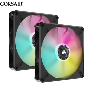 Tản nhiệt bộ 2 Fan 140mm Corsair ML140 RGB Elite