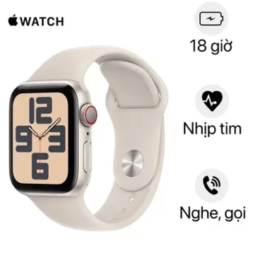 Apple Watch SE 2 2023 44mm (4G) viền nhôm | Chính hãng Apple Việt Nam