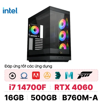 PC CPS Đồ Hoạ D04 i7 14700F / 16GB - 500GB / RTX 4060
