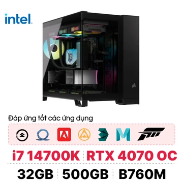 PC CPS Đồ Hoạ D09 i5 14700K / 32GB - 500GB / RTX 4070