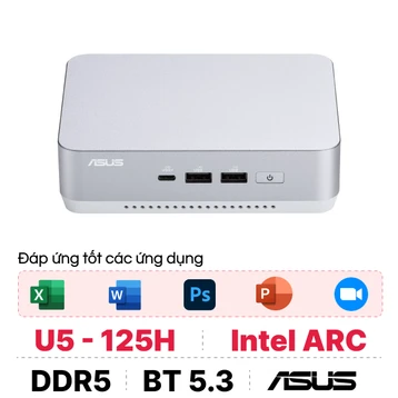 PC Mini Asus NUC 14 Pro+ Revel Canyon White U5 