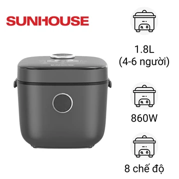Nồi cơm điện tử 1.8L Sunhouse SHD8923