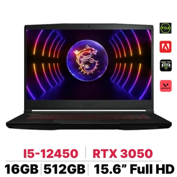 Laptop MSI Gaming GF63 THIN 12UC-1006VN - Cũ Xước Cấn