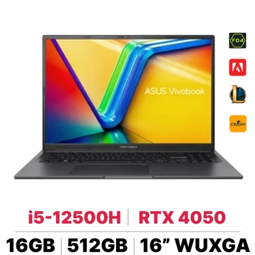 Laptop ASUS Gaming VivoBook K3605ZU-RP296W - Cũ Trầy Xước