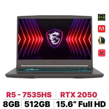 Laptop gaming MSI Thin A15 B7UCX 020VN