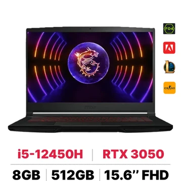 Laptop MSI Gaming GF63 Thin 12UC-803VN - Cũ Trầy Xước