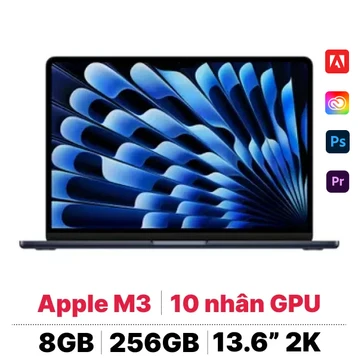MacBook Air M3 13 inch 2024 8GB - 256GB | Chính hãng Apple Việt Nam