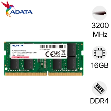 Ram Laptop ADATA 3200Mhz DDR4 16GB