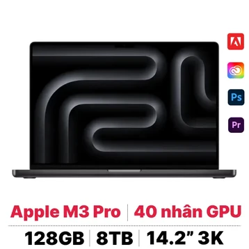 MacBook Pro 14 M3 Pro 128GB - 8TB | Chính hãng Apple Việt Nam
