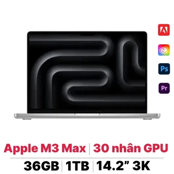 MacBook Pro 14 M3 Max 36GB - 1TB | Chính hãng Apple Việt Nam