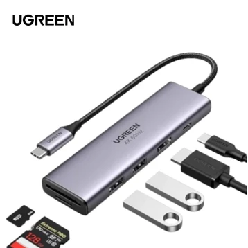 Cổng chuyển đổi Ugreen 6 in 1 CM511 60384