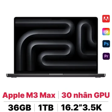 MacBook Pro 16 M3 Max 36GB - 1TB | Chính hãng Apple Việt Nam