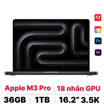 MacBook Pro 16 inch M3 Pro 2023 36GB 1TB | Chính hãng Apple Việt Nam