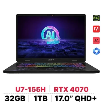 Laptop MSI Pulse 17 AI C1VGKG-017VN