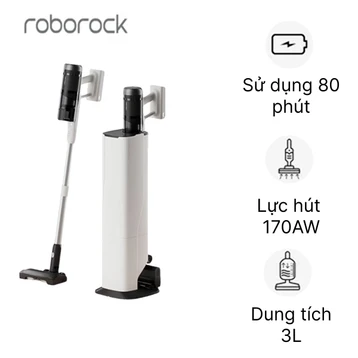 Máy hút bụi lau nhà cầm tay Roborock H60 Hub Pro