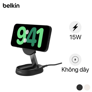 Đế sạc không dây từ tính Belkin QI2 chuyển đổi 15W WIA008