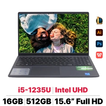 Laptop Dell Inspiron 15 3520-5124BLK GJ8W7 V2 - Nhập khẩu chính hãng
