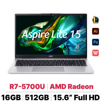 Laptop Acer Aspire Lite 15 AL15-41P-R3U5 NX.J53SV.001 - Cũ Trầy Xước