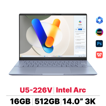 Laptop ASUS Vivobook S14 OLED S5406SA-PP060WS - Cũ Đẹp