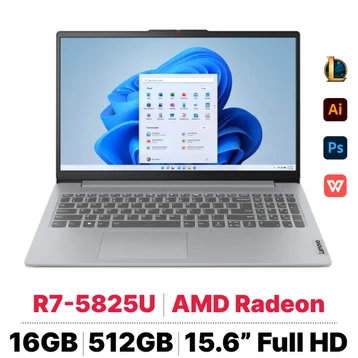 Laptop Lenovo IdeaPad Slim 3 15ABR8 82XM00MCVN - Cũ Trầy Xước
