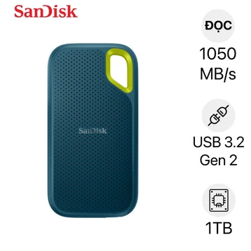 Ổ cứng di động SSD Sandisk E61 Extreme V2 Monterey 1TB