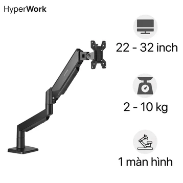 Giá treo màn hình HyperWork Core Arm SA01 22 - 32 inch