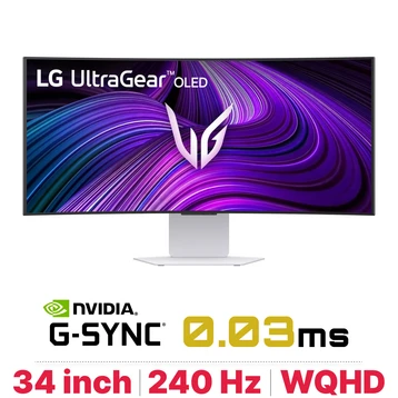 Màn hình Gaming LG UltraGear OLED 34GX90SA-W 34 inch