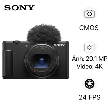 Máy ảnh kỹ thuật số Sony ZV-1 II Vlog On The Go_Lite