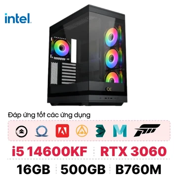 PC CPS Đồ Hoạ D07 i5 14600F / 16GB - 500GB / RTX 3060