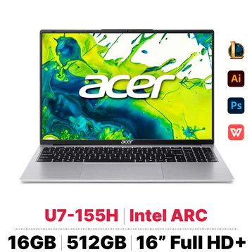 Laptop Acer Aspire Lite 16 AI AL16-71P-71WU
