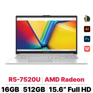 Laptop ASUS Vivobook Go 15 E1504FA-BQ1150W - Đã Kích Hoạt