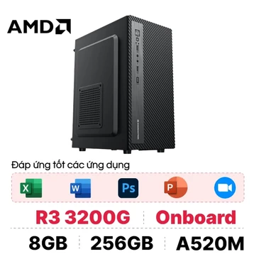 PC CPS văn phòng S01 R3 3200G / 8GB - 256GB