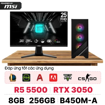 PC CPS X MSI Gaming AMD R5 Kèm màn hình